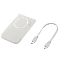 SAMSUNG - Power Bank 5,000mAh Magnet Wireless U2500
