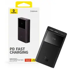 BASEUS - Power Bank 10000mah 30w Pantalla Digital Usb-c Pd