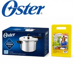 OSTER - Promo Olla Presion Brissago 7 Lt + Tabla de Picar