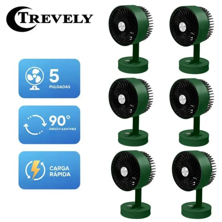 Ventilador de Escritorio Recargable VT-05 5"