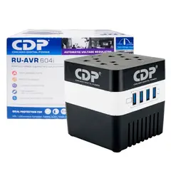 CDP - REGULADOR DE VOLTAJE RU-AVR604I 600VA 300W 170-270 VAC