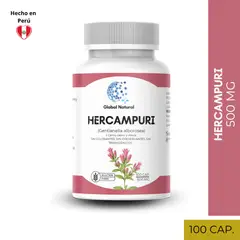 GENERICO - Hercampuri en capsulas 100 unid de 500MG - Global Natural