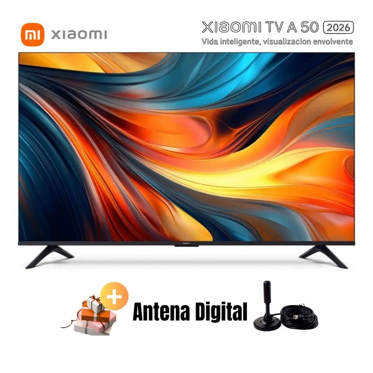 Televisor Smart TV 50'' UHD 4K GoogleTV 2026 + Ant Digital