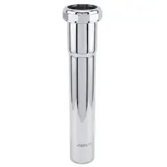 JAMECO - Tubo de Prolongación de Acero Inoxidable de 1 1/4" x 8" con Tuerca y Empaque