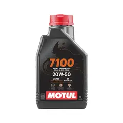 MOTUL - ACEITE MOTOR SINTÉTICO 7100 20W50 MOTO