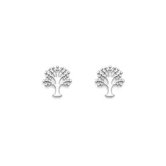 SANTORAL - Aretes Arbol de la Vida Mini - Plata