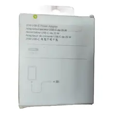GENERICO - Cargador USB-C 20W Power Adapter - Compatible con iPhone y iPad