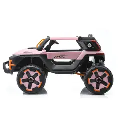 GENERICO - Camioneta Eléctrica Todo Terreno Infantil 12V, 4 Motores, Control Remoto, 2 Asientos