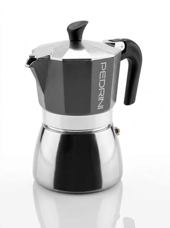 Cafetera Italiana Mia Full Induction Moka 6 tz