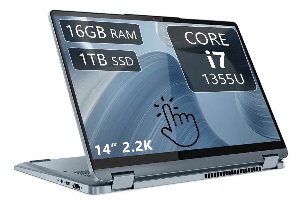 FLEX 7 14IRU8 INTEL CORE I7-1355U 16GB 1TB SSD 14'' X360- WUXGA WIN 11