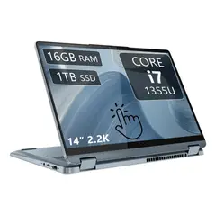 LENOVO - FLEX 7 14IRU8 INTEL CORE I7-1355U 16GB 1TB SSD 14'' X360- WUXGA  WIN 11