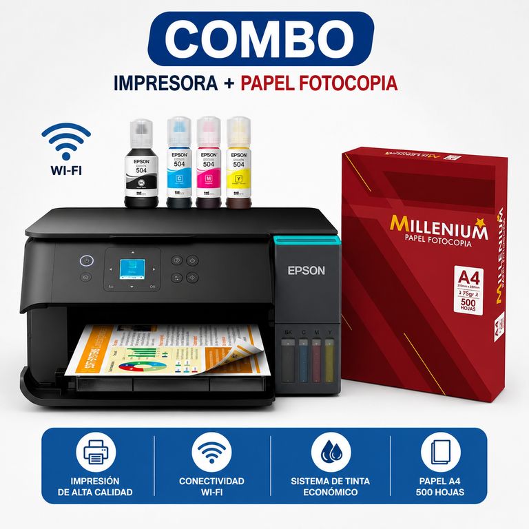 Impresora L4360 Multifunciona WiFi Duplex Wifi+ HOJA BOOM