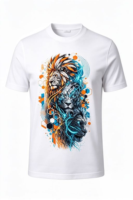Polo Clasico Digital Leon Diseño Urbano Exclusivo Algodon