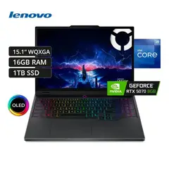 LENOVO - Legion 5 15IRX10,Core i9-14900HX, 16GB RAM, 1TB SSD, RTX 5070 8GB, 15.1″ WQXGA OLED, WIN11