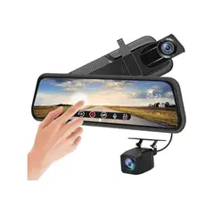 GENERICO - Espejo Dash Cam Cámara Para Auto Full HD Retroceso Pantalla Completa