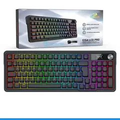 REDRAGON - Teclado EISA K719 PRO Inalámbrico Español BLACK