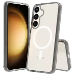SMART - CARCASA FUNDA CASE PARA MODELO SAMSUNG GALAXY S25 DE CARGA INALAMBRICA DE ALTO IMPACTO