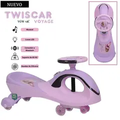 VOYAGE - Twiscar Musical con Luces Bluetooth Lila