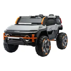 GENERICO - Camioneta Eléctrica Todo Terreno Infantil 12V, 4 Motores, Control Remoto, 2 Asientos