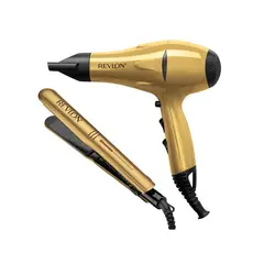 Revlon - : Set Estilizador Control de Frizz Dorado