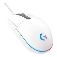 LOGITECH - Mouse Gamer G203 Lightsync RGB 8000 DPI White
