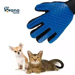 GENERICO - Guante de silicona para mascotas Blue