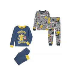 POKEMON - Conjunto de Ropa Pikachu Set Pijama Talla 6