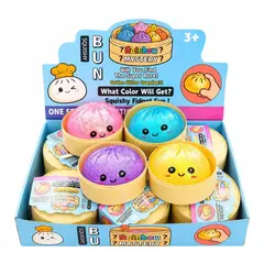 GENERICO - Squishy Antiestrés Dumpling Rainbow Mystery Grande con Vaporera VIRAL