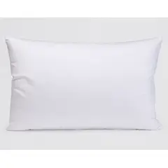 CASA TUA - ALMOHADA 100% PLUMAS DE GANSO 60x40 con Forro de Algodón - Suave, Liviana y Confortable