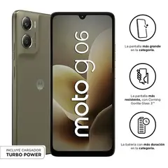 MOTOROLA - Celular Moto G06 4GB + 256GB