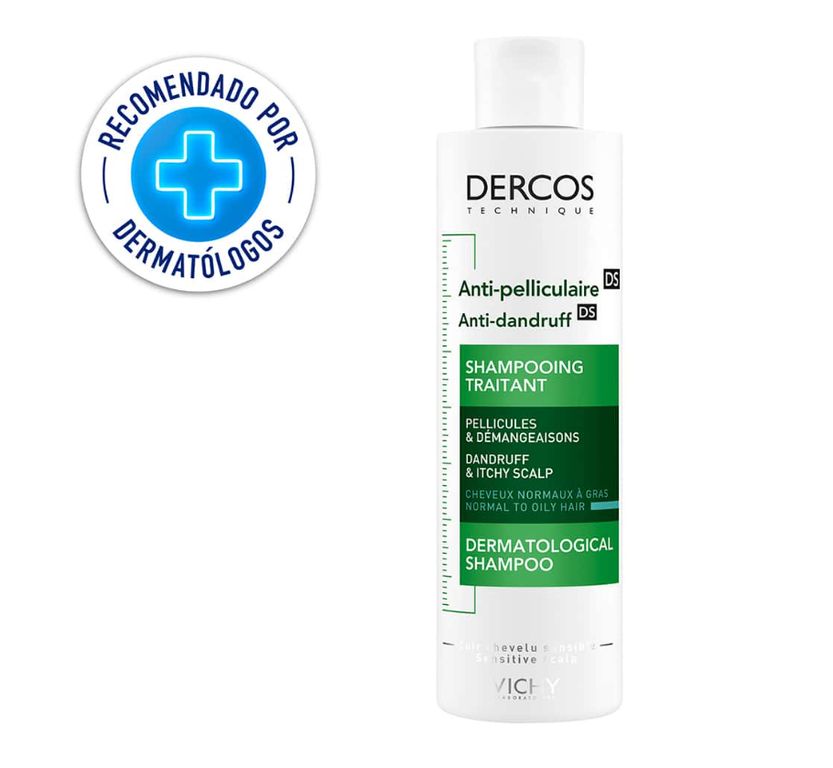 Shampoo Anticaspa Dercos DS para Cabello Graso 200ML
