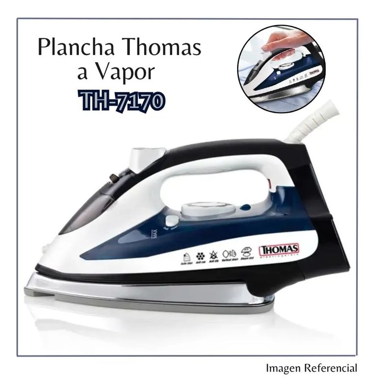 Plancha de vapor TH-7170 con Base De Cerámica
