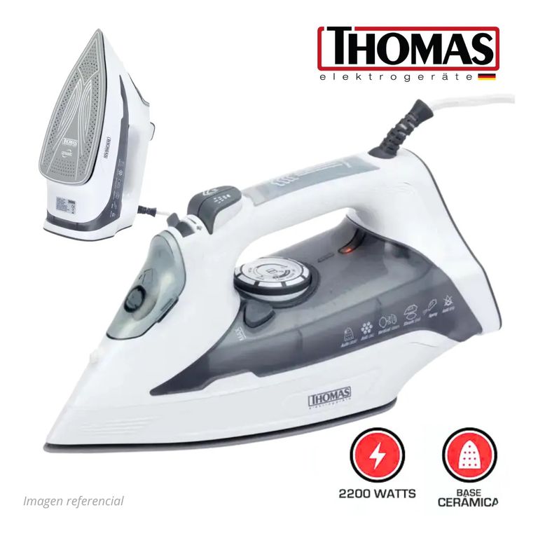 Plancha Vapor Vertical TH-7060