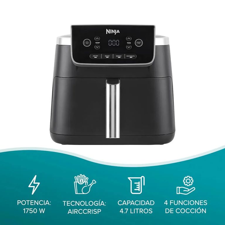 Freidora de Aire Pro 4 En 1 De 4.7 Litros AF140EU