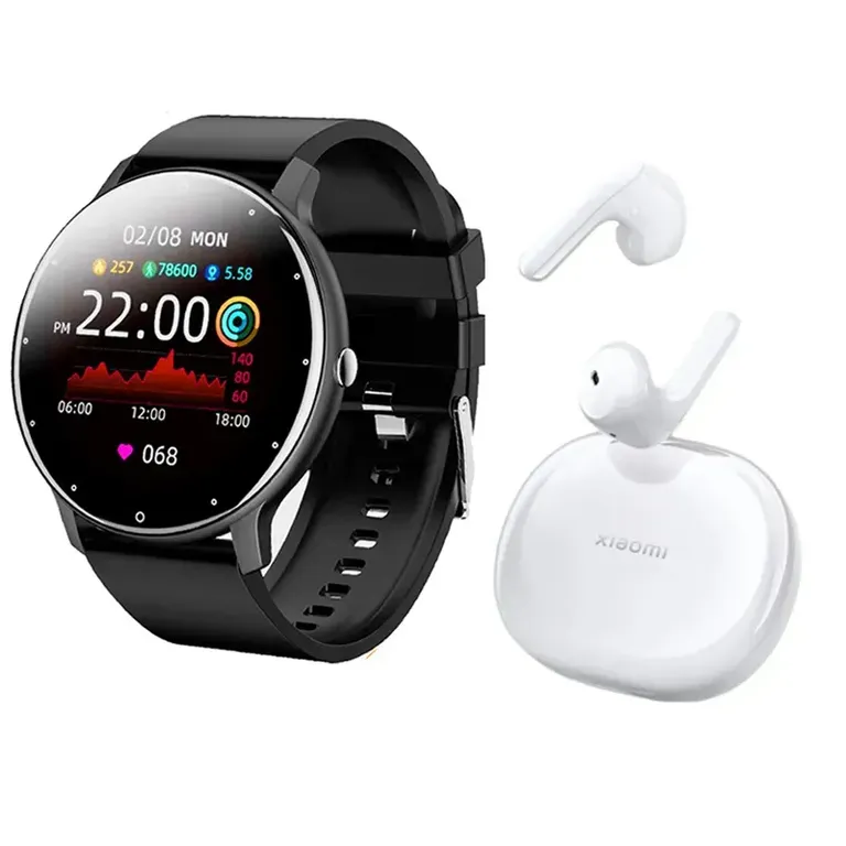 Air 3 SE De Audífonos tws y Toumi Watch Fit 2 Reloj intelige