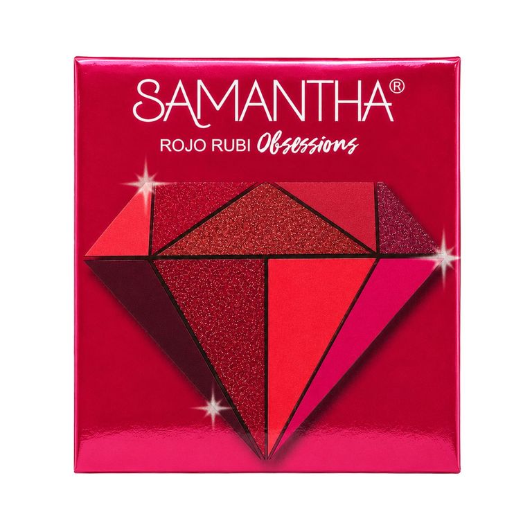 Sombra Diamante Rojo Rubí - SAMANTHA