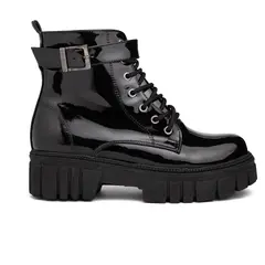 NEBULA - Botas Mujer Bottles - Nébula - Negro Charol