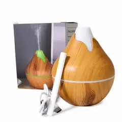 OEM - Difusor Humificador De Aroma Premiun LED Madera
