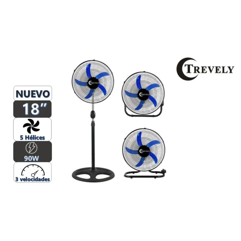 Ventilador Pedestal 3 en 1 VT-1834 18"