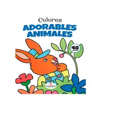 GENERICO - COLOREA ADORABLES ANIMALES