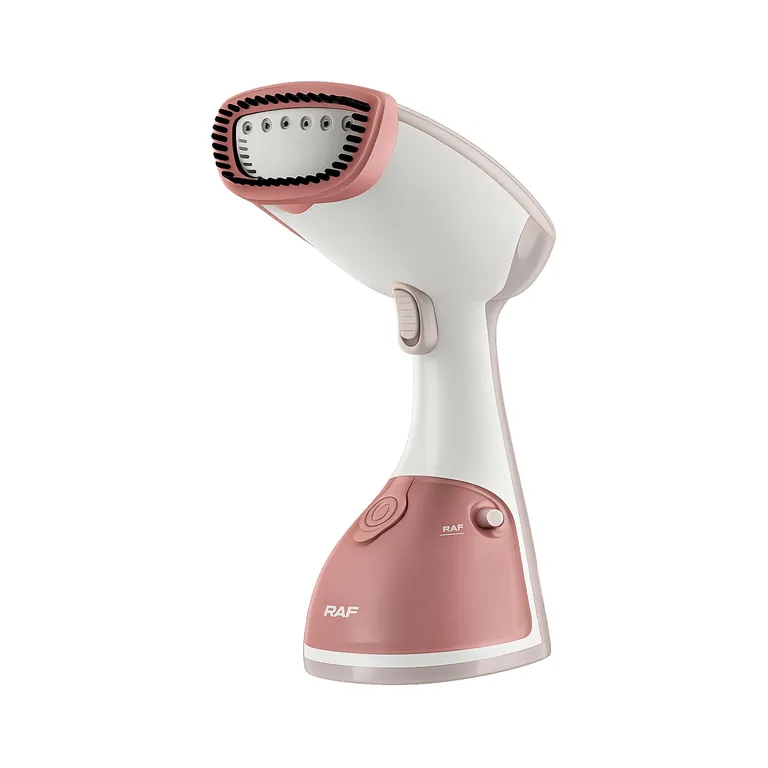 Vaporizador Portátil para Ropa 1370W con Vapor Continuo y Tanque de 300ml Rosado
