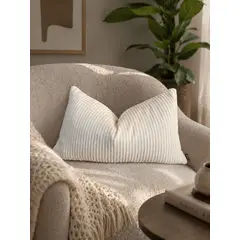 MAP DESIGN HOME - FUNDA DE RIÑONERA ASNETT IVORY 50X30 CM