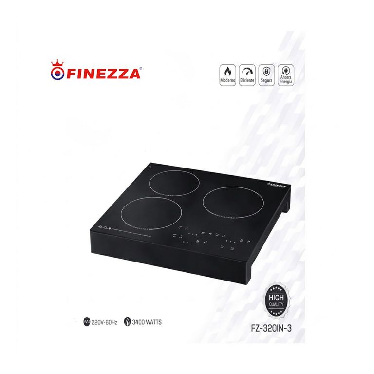 Cocina de Induccion FZ-320IN-3 Tres Hornillas