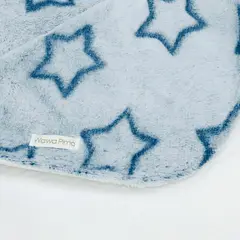 WAWA PIMA - MANTA PLUSH HIPOALERGÉNICO BEBE- STAR BLUE