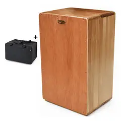 PERU - Cajon Peruano Criollo de Madera Sonido Natural con Estuche