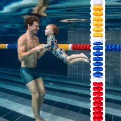 LLUMPAY - Divisor de carril para piscina
