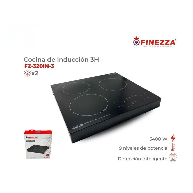 Cocina Encimera de Inducción FZ-320IN-3 Tres Hornillas