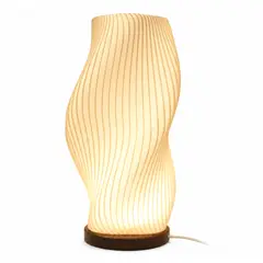 OEM - Lámpara de tres cuerpos LED de 27 cm Luz Cálida Ambiente Tipo Luna Real