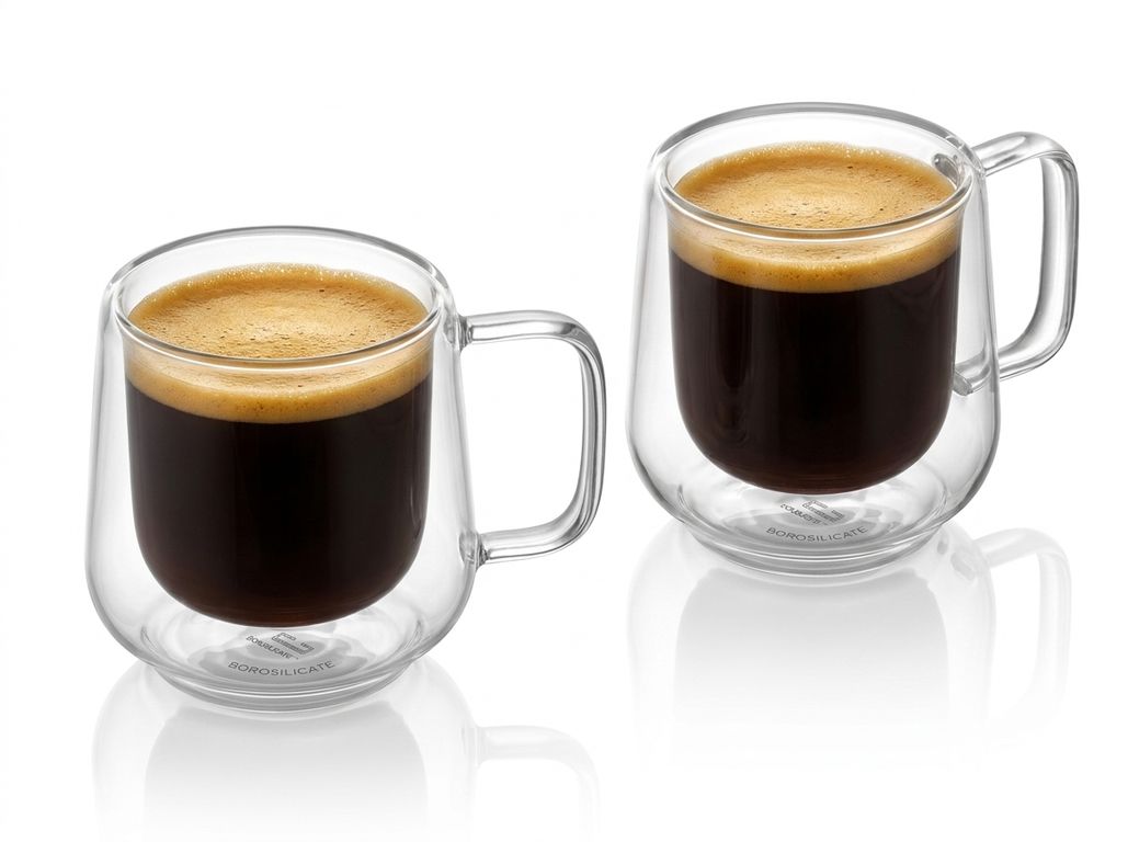 Set 2 vasos doble pared 100ml