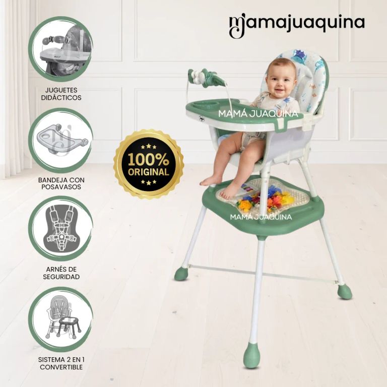 Silla de Comer Escritorio «MOONLIGHT» Edición Exclusiva Green